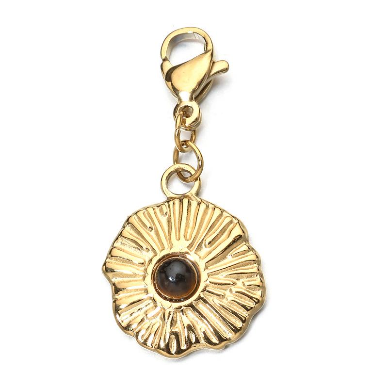 European-American Trendy DIY Temperament Pendant: Stylish Stainless Steel Collarbone Chain