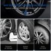 4Pcs Car Wheel Tire Valves Tyre Air Caps Case Car sticker For Tesla model 3 model X Y style Roadster Car Accessories