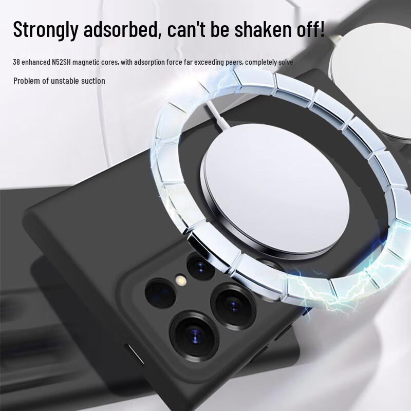 Husă de telefon din silicon lichid Magsafe Samsung S24/S25 Ultra