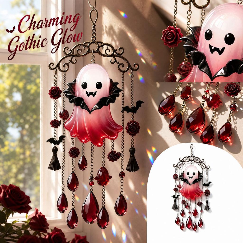 Acrylic Wind, Hanging Decoration for Halloween Garden Patio Window