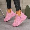 Fashion Women Trend Lace Up Casual Sneakers 2024 New Women Fashion Platform Designer Shoes Outdoor Comfortable Sneakers Zapatos De Mujer