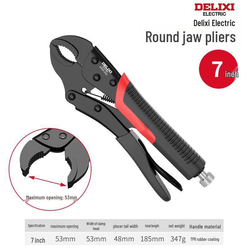 Delixi Industrial Grade Adjustable Multifunction Pliers