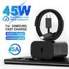 PD 45W Super Rychlá nabíječka Pro Samsung Galaxy S20 S24 S22 S21 S23 Note20 A53 A54 A05 A15 A25 A72 A73 A52 USB C Kabel Rychlá nabíječka Příslušenství