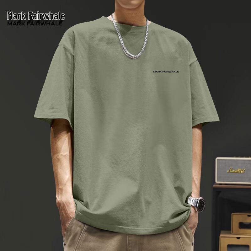 Mark Fairwhale Men's Casual Round Neck T-Shirt