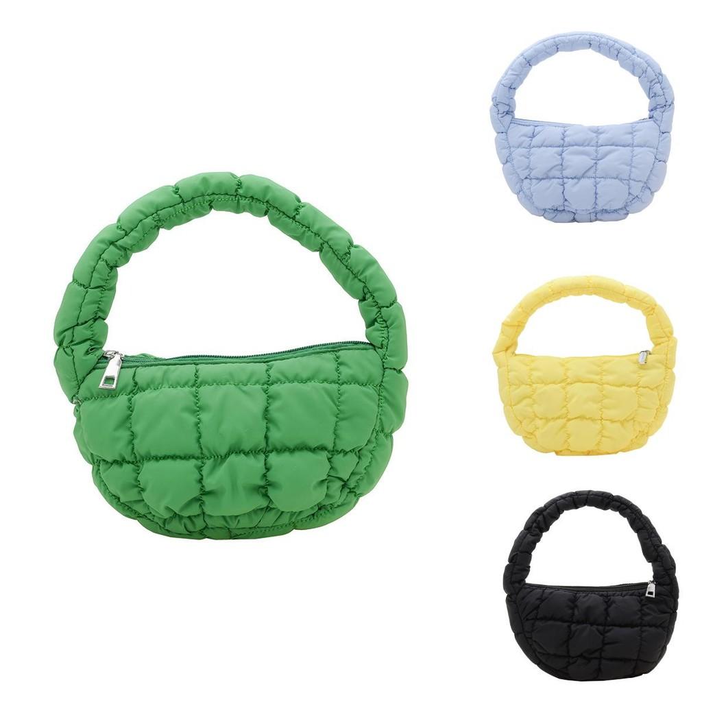 Childrens And Autumn Winter Temperament Portable Simple Texture Girl Cloud Bag