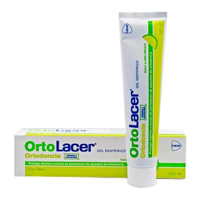 Ortolacer Toothpaste Gel Fresh Lime Flavour 125 Ml
