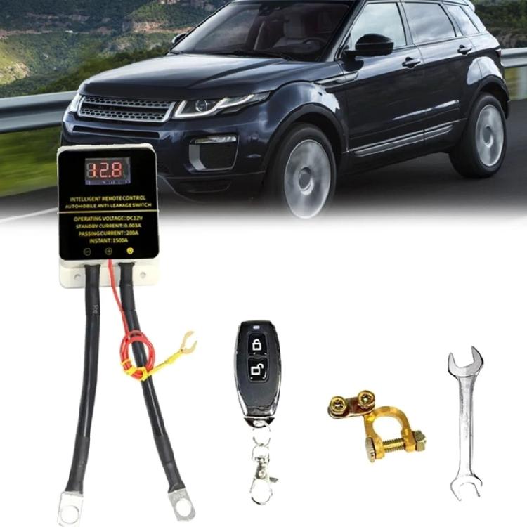 Voltage Sensitive Power Cut Off Device for 12V Vehicle Batteries Disconnect Switches Easy Install Broad Compatibility