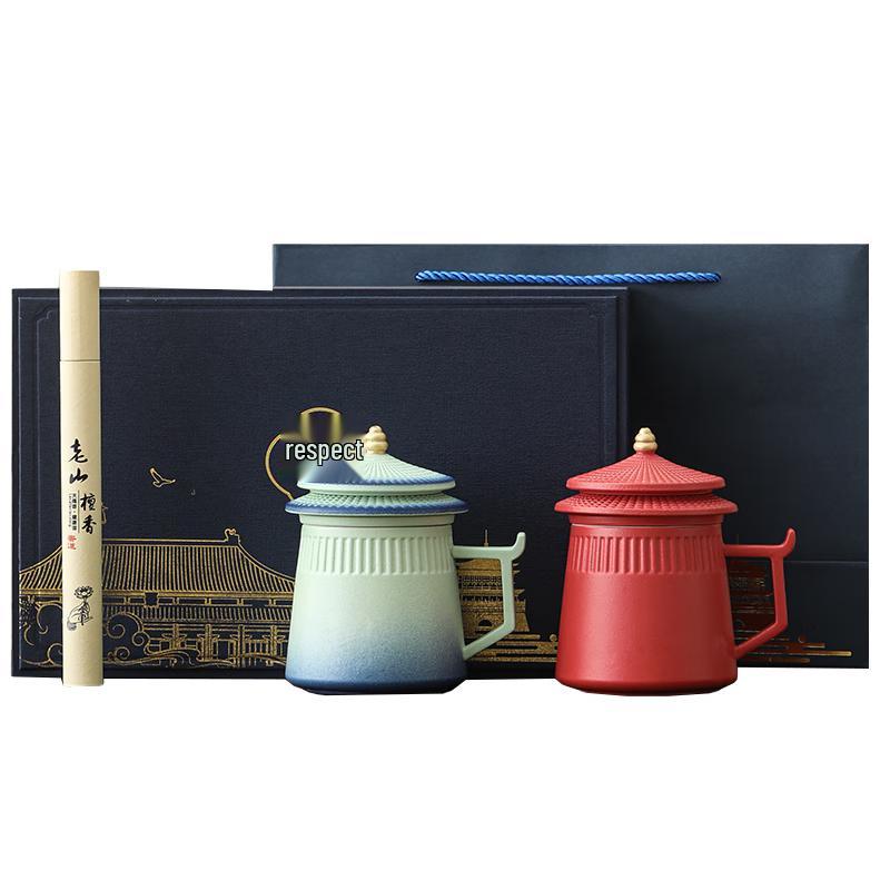 Forbidden City Imperial Collection Ceramic Tea & Office Gift Sets