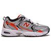 New Balance 530 Silver Red Black