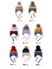 Unisex Children's Cashmere Cable Knit Pom-Pom Turban Ear Warmer Hat
