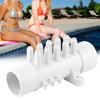 1.5in 10mm 10 Port PVC Pool Plumbing Manifold Hot Spring Bathtub Swimming Pool Spa Accessories