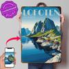 Lofoten Islands Travel D Printed Texture Poster Personalized Wall Art Retro Metal Tin Signs for Home Decoration Gaming House