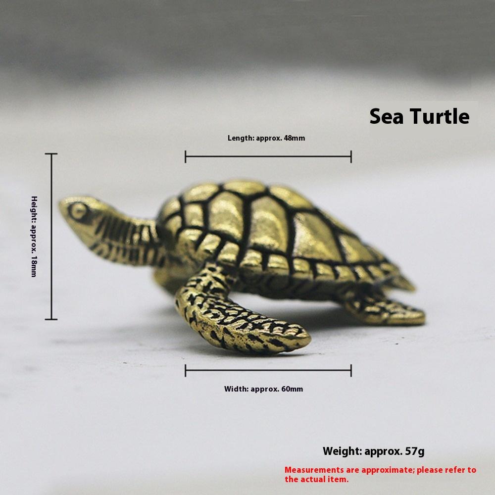 Bronze Dragon Ornament Office Home Accessories Crafts Four Divine Beasts Desktop Car Decoration Supplies