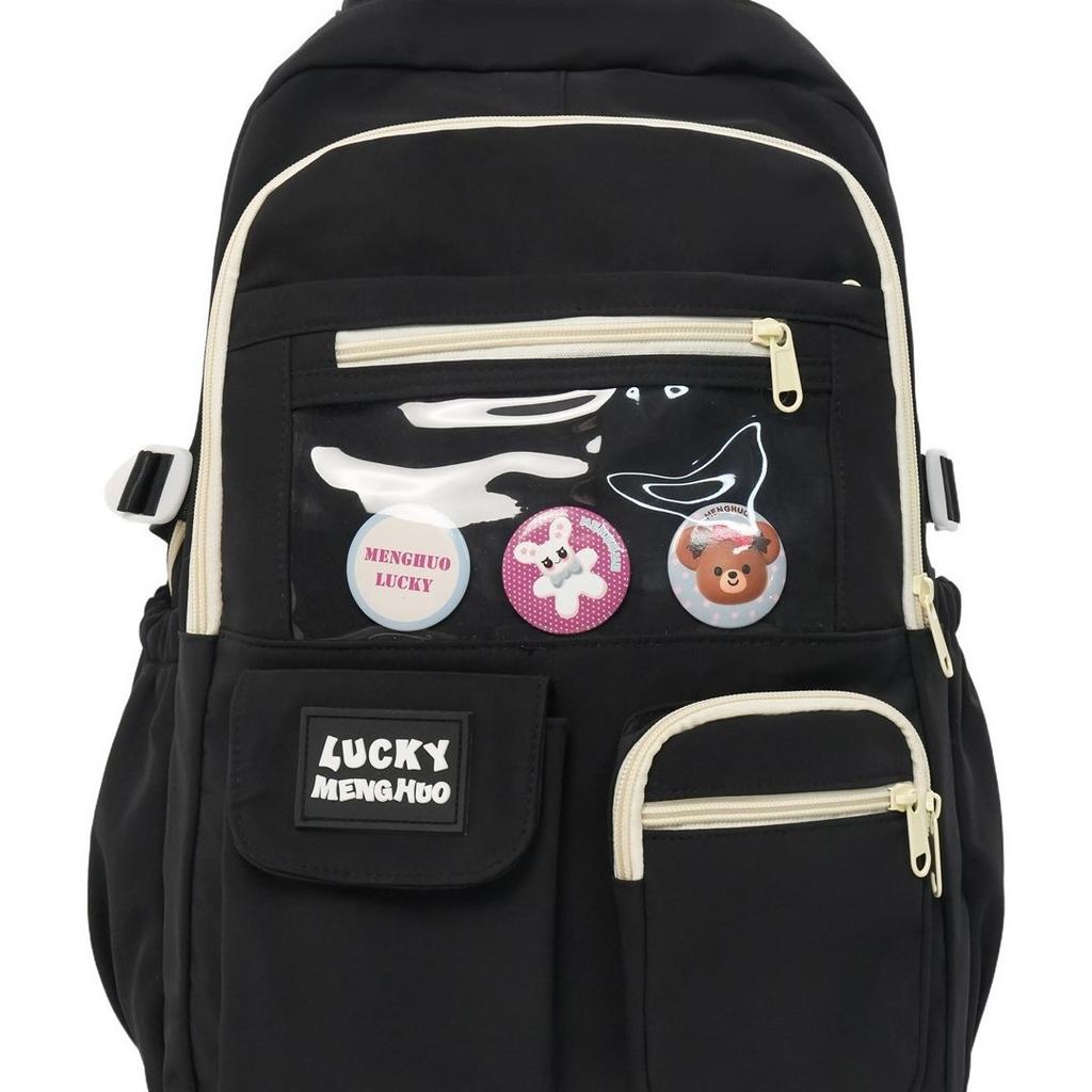 Schulrucksack hoher Wert Dopamin süßes Mädchen Rucksack Koreanischer ins College-Stil Mehrfachteilig Grund- und Sekundarschüler Rucksack