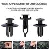 50pcs Auto Fastener Clip 6mm 8mm 9mm Car Retainer Kit Door Trim Panel Clips Plastic Fastener Screw Rivet Clips Car Accessories
