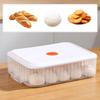 Dough Protection Box Stackable Pizza Proofing Tray Container Lid Home Commercial Kitchen Plastic Storage Moisture Retention Easy