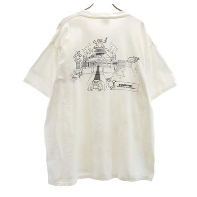 ONEITA 90s Made In USA Old Back Print Short Sleeve T-shirt Men's Used