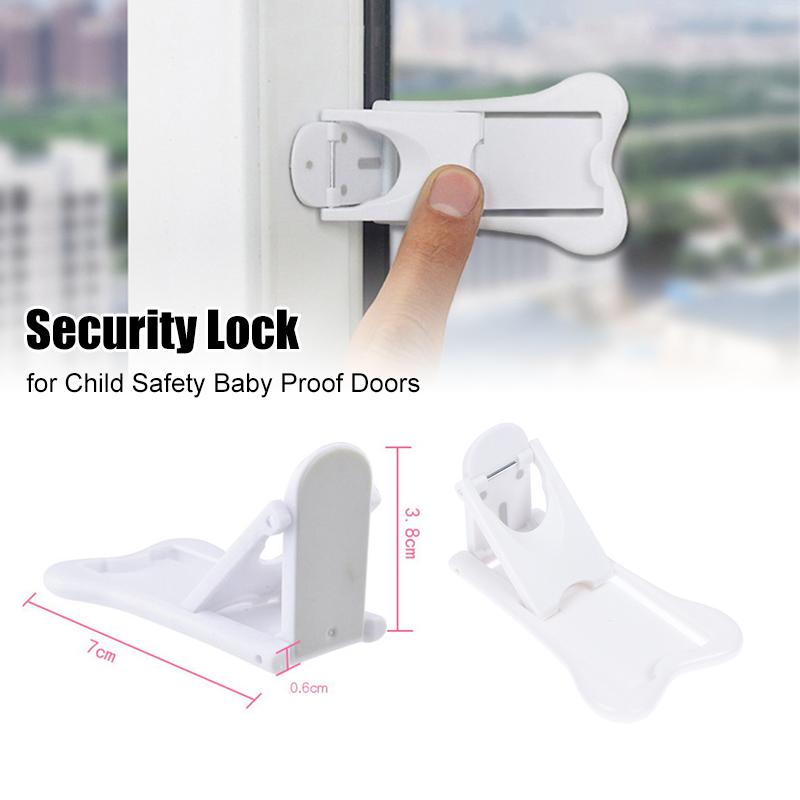 Sliding Door Lock for Child Safety Baby Proof Doors & Closets Childproof Kids Children Protection Safety Lock