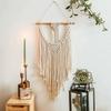 Nodic Cotton Woven Bohemian Wall Decoration Tapestry With Tassel Wall Accents Handmade Scandinavian Hanging Bedroom Home Decor
