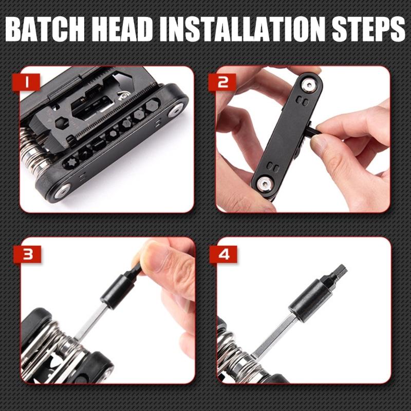 High Strength Cycling Tool Pocket Road Bicycles Wrench Multifunctional Bicycles Repair Tool Light Weight Chain Breaker