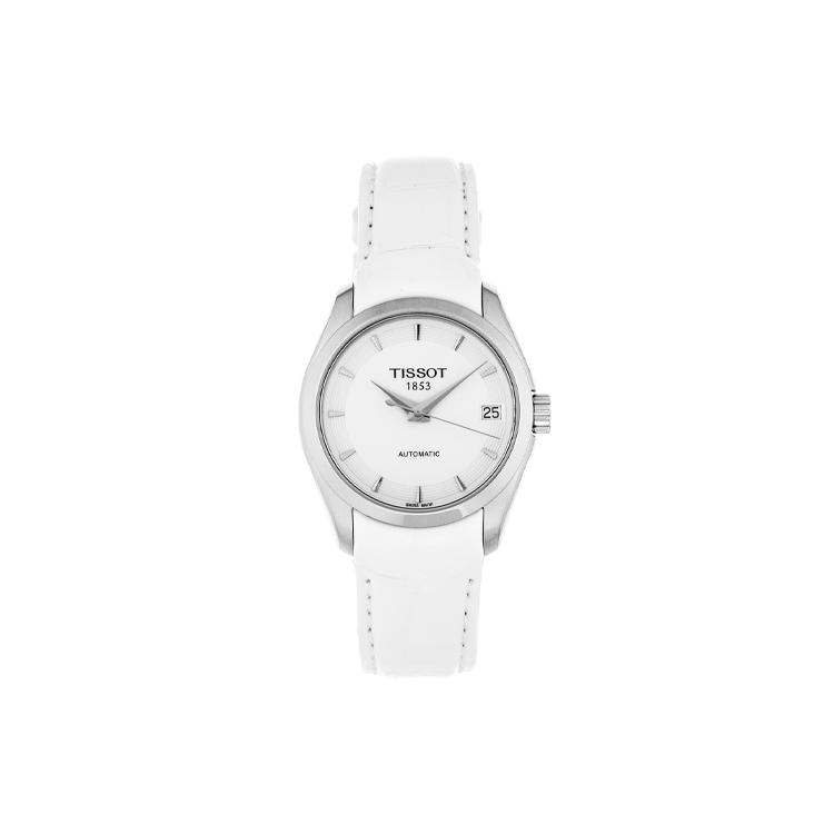 

TISSOT Kutu Collection Automatic Mechanical Movement Women s Watch 32mm White Dial T035.207.16.011.00 White Dial