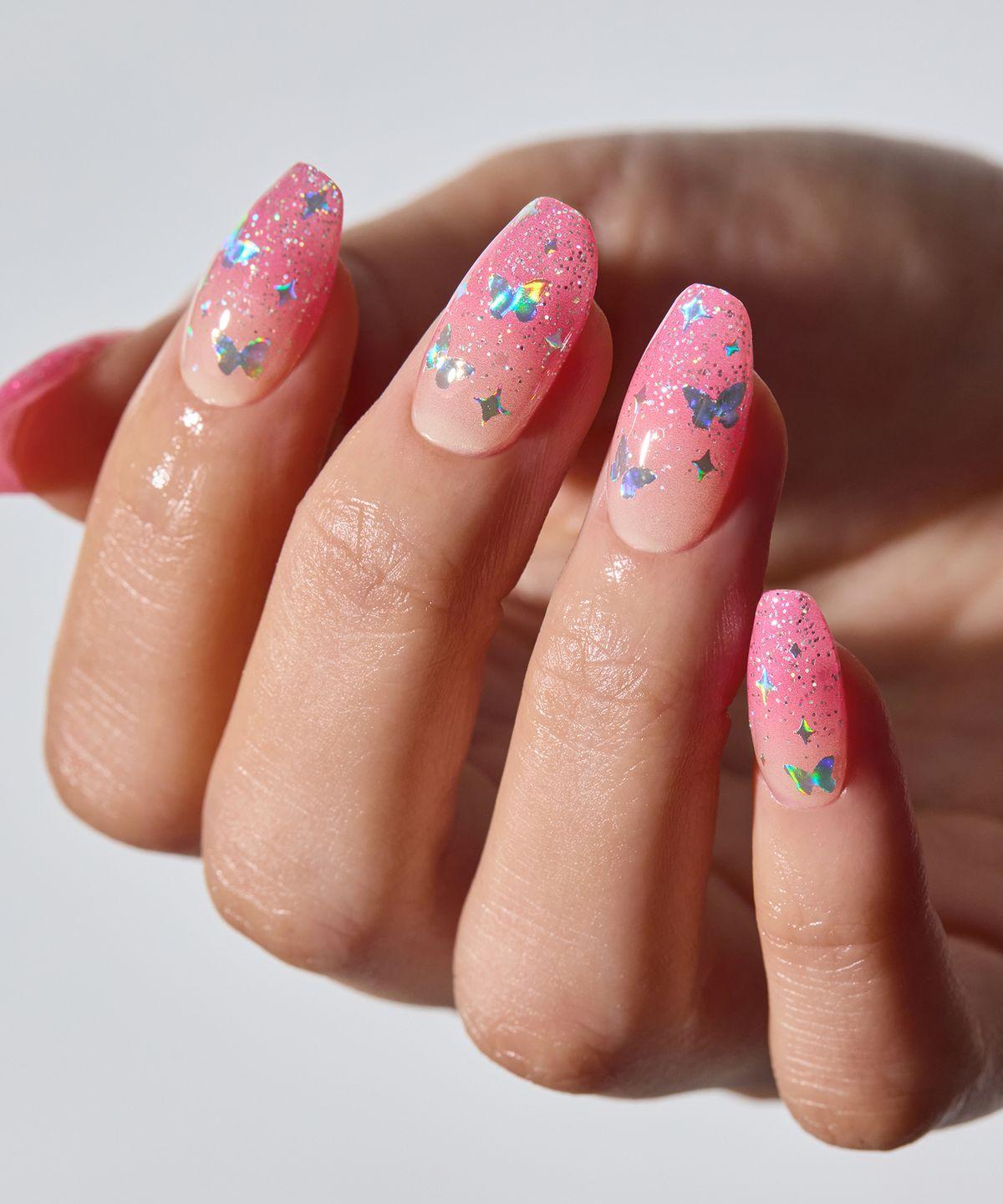 N Cupid Glitz Nails