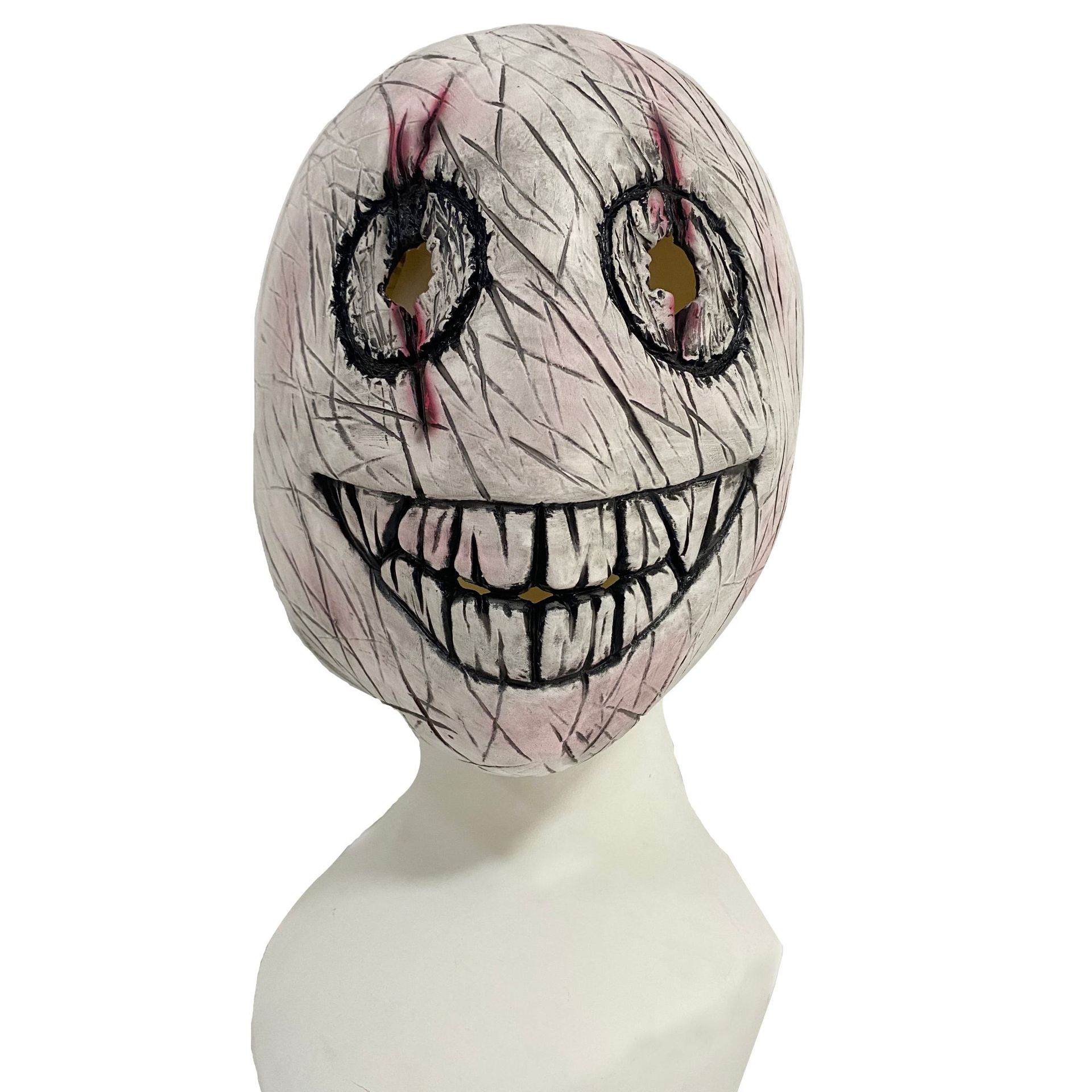 Legion Mask Cosplay Dawn of Light Merchandise Halloween Horror und Böse Latex-Clips und Metzger Maske 40842 black
