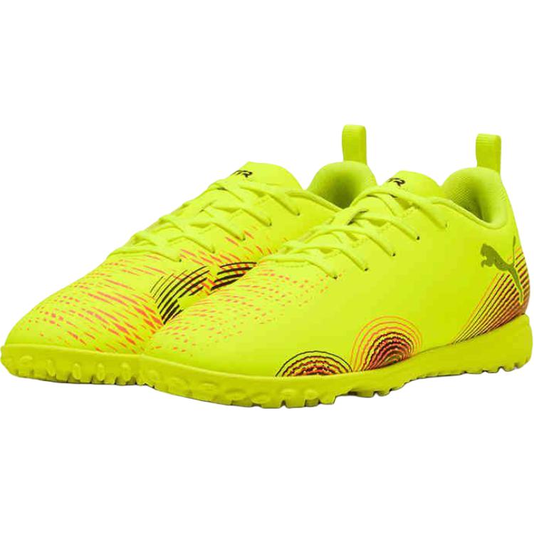 Puma Future 8 PU Play Comfortable Durable Low-Top Kids Soccer Shoes Men Soccer Shoes Yellow 108396-03