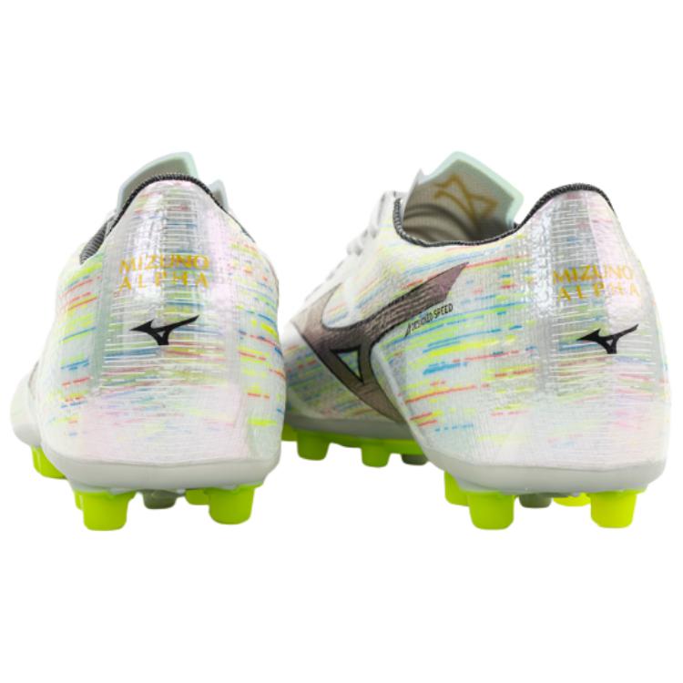 Mizuno A II Elite Confortevole Morbido AG (Borchie corte in gomma) Scarpe da Calcio Antiscivolo Resistenti all'Usura Uomo Scarpe da Calcio Argento P1GA256309