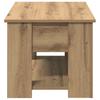 Coffee Table Artisan Oak 79 x 49 x 41 cm Particleboard