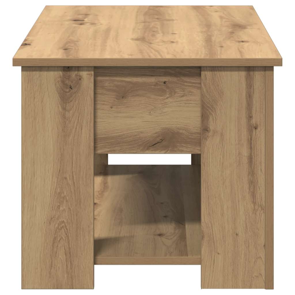 Coffee Table Artisan Oak 79 x 49 x 41 cm Particleboard