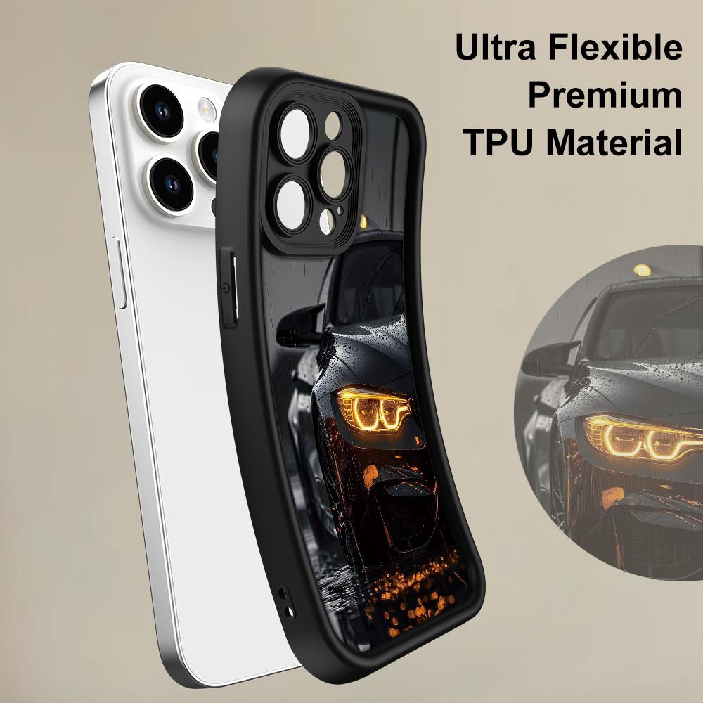 Cool Car Pattern Design Phone Case Suitable for iPhone 17 16 15 14 13 12 11Pro/Max/Plus Anti Drop and Shockproof Back Cover