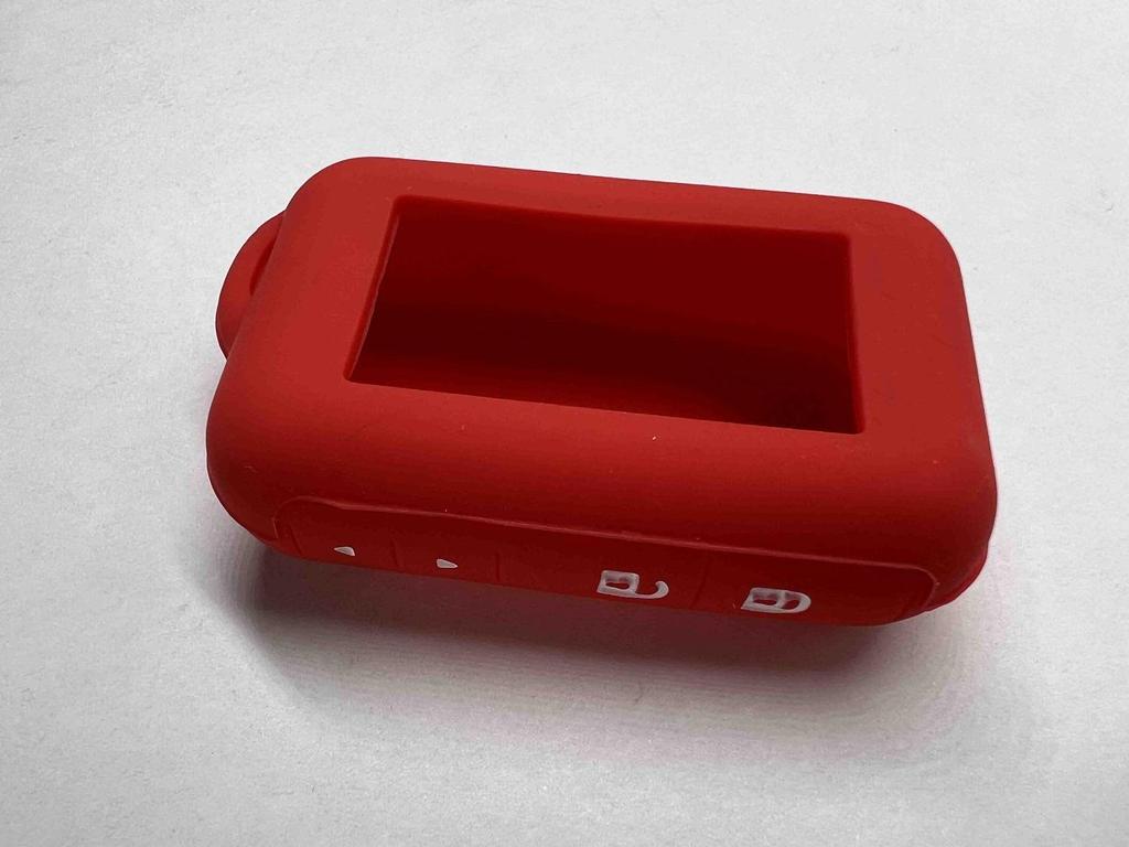 Silicone Case Key Cover For Russia E90 E63 E91 E61 E95 E66 E60 LCD Two Way Car Alarm Remote Case