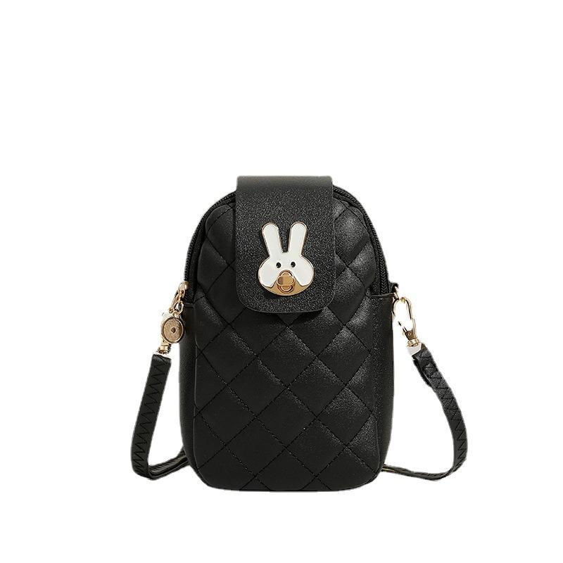 Bestickte Handy-Tasche für Damenhandtasche Modische und vielseitige Umhängetasche Koreanische Umhängetasche