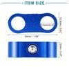 ACROPIX AN4 Hose Separator Clamp Car Accessories Blue - Pack of 3