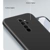 Dla Xiaomi Redmi Note 8 Pro Jednolity Kolor Imitacja Płynnego Silikonu Prosta Krawędź Odporne na Upadki Pełne Pokrycie Etui Ochronne