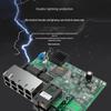 Shengwei Gigabit 2-Fiber 8-Ethernet Media Converter