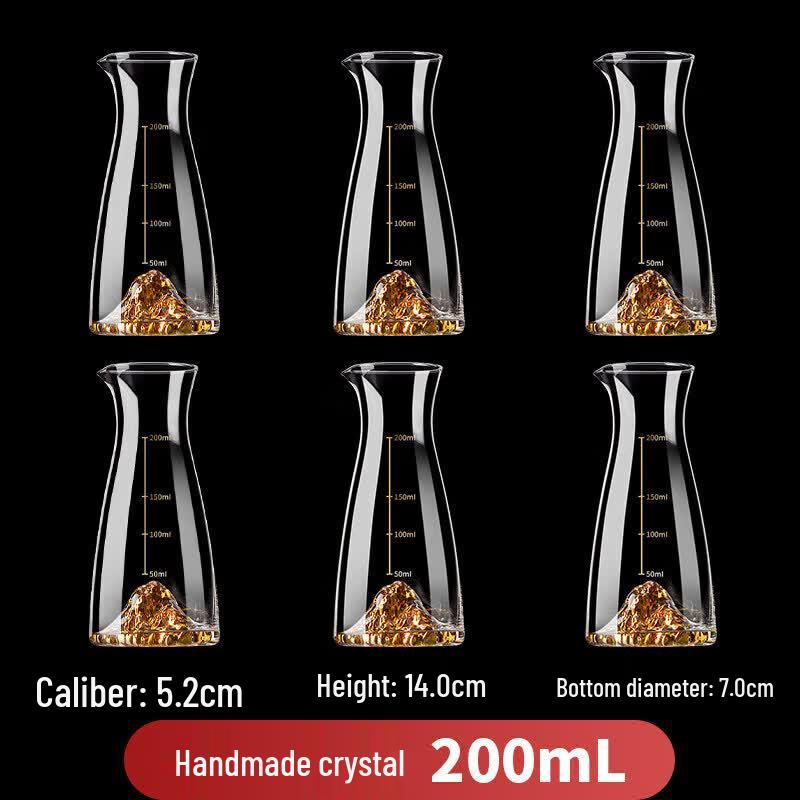 Thickened Handmade Crystal Glass Wine Decanter