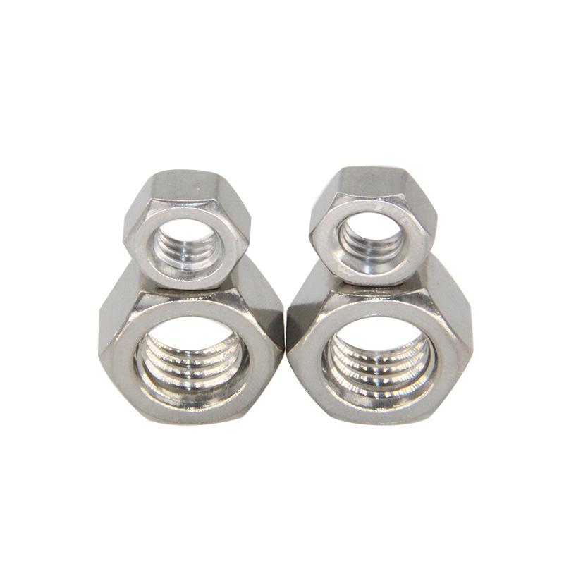 Metric 304 Stainless Steel Hand-Tightened External Hex Nut Screw Set (1.6–64)
