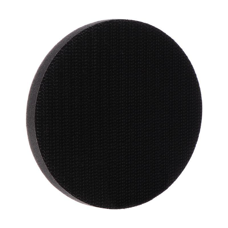Hook & Loop Soft Sponge Interface Buffer Pad Cushion Buffing Pads for Sander Sanding Pad 6 Inches 15mm
