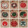 Round Christmas Tree Skirt Creative Xmas Tree Skirt Christmas Base Cover  Christmas Tree Decoration