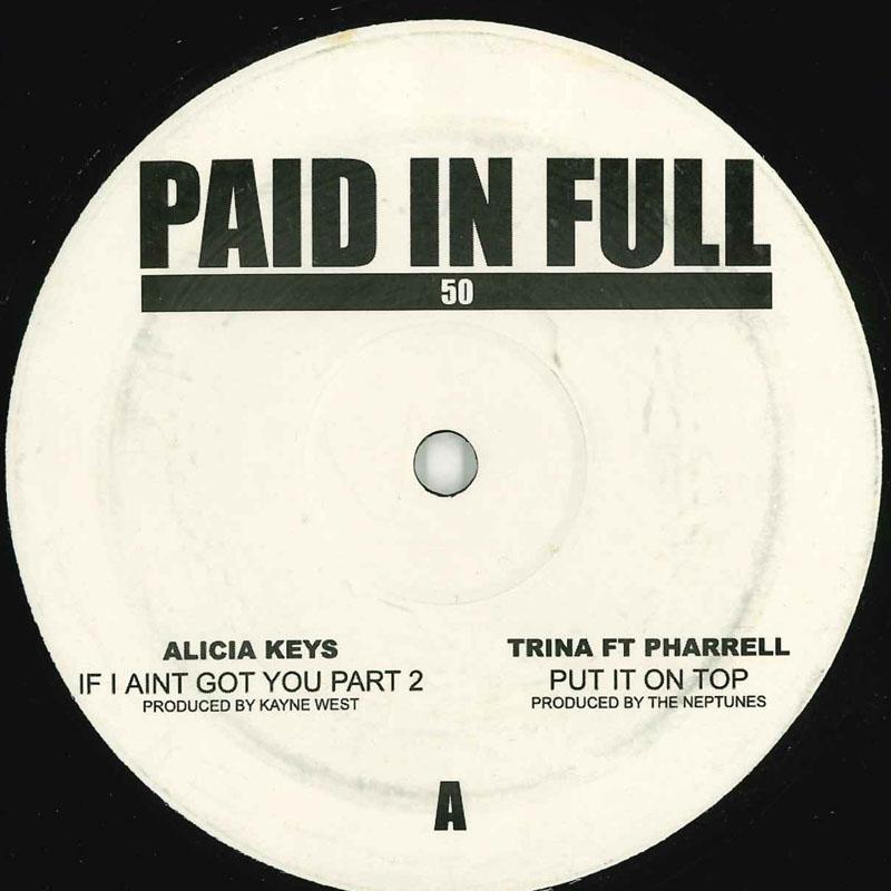 

12inch Record VARIOUS - Paid In Full 50 PIF50 Paid In Full Re UK Rap Hip-HopRB Used