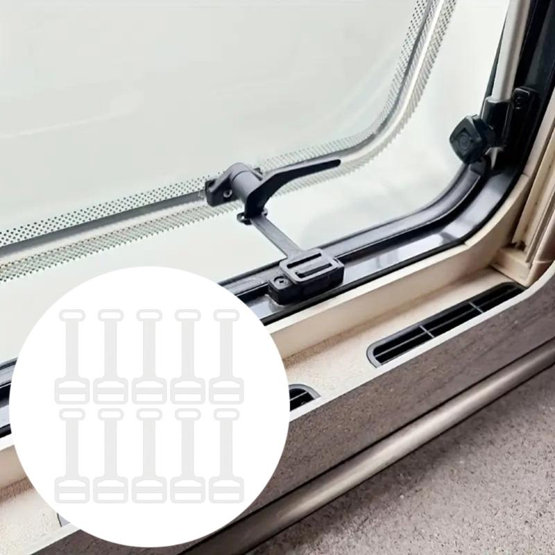 10pcs Motorhome Window Restrictor Universal RVs Campers Accessories Window Ventilation Stay for Child Safety Vent Holders