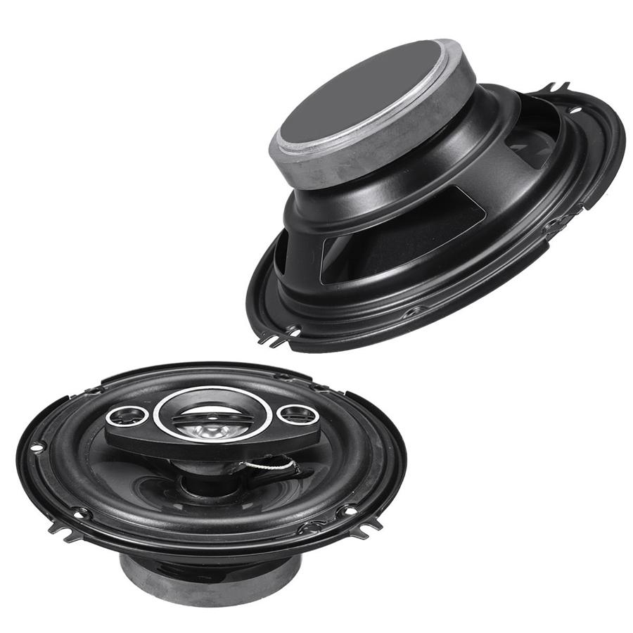 2PCS 6Inch Car Coaxial Auto Audio Music Stereo Full Rang e Frequency Hifi Speakers Non-destructive Installation