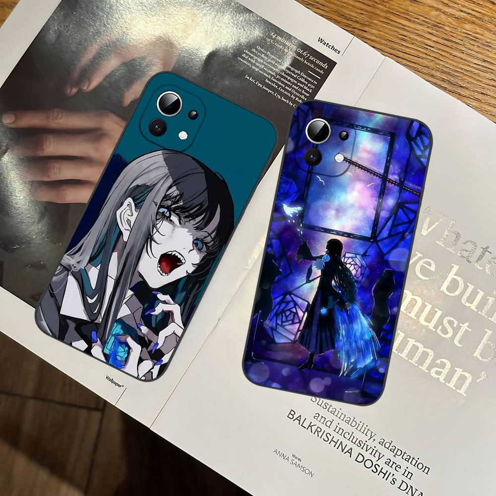 Idol A-Ado Phone Case For Xiaomi 11 12 Redmi Note 11 5G 8T 9A 9 10T Note 8 9 12SUltra Shockproof, Slim, Black,Case