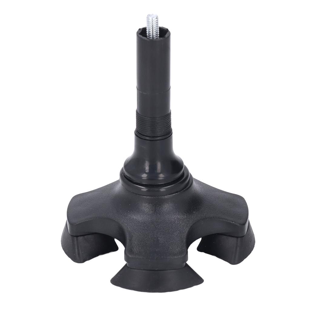 Vârf baston cu 4 picioare de sprijin ABS Aliaj de aluminiu Absorbție șocuri Bază picior baston de mers autoportant