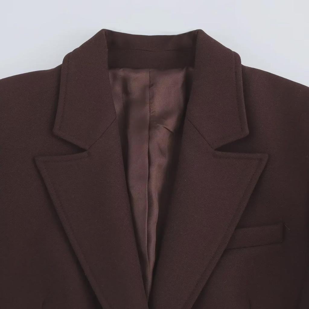 Women's Three-Piece Suit: Jacket, Trousers & Hip-Skirt - Stylish & Versatile for Commuting