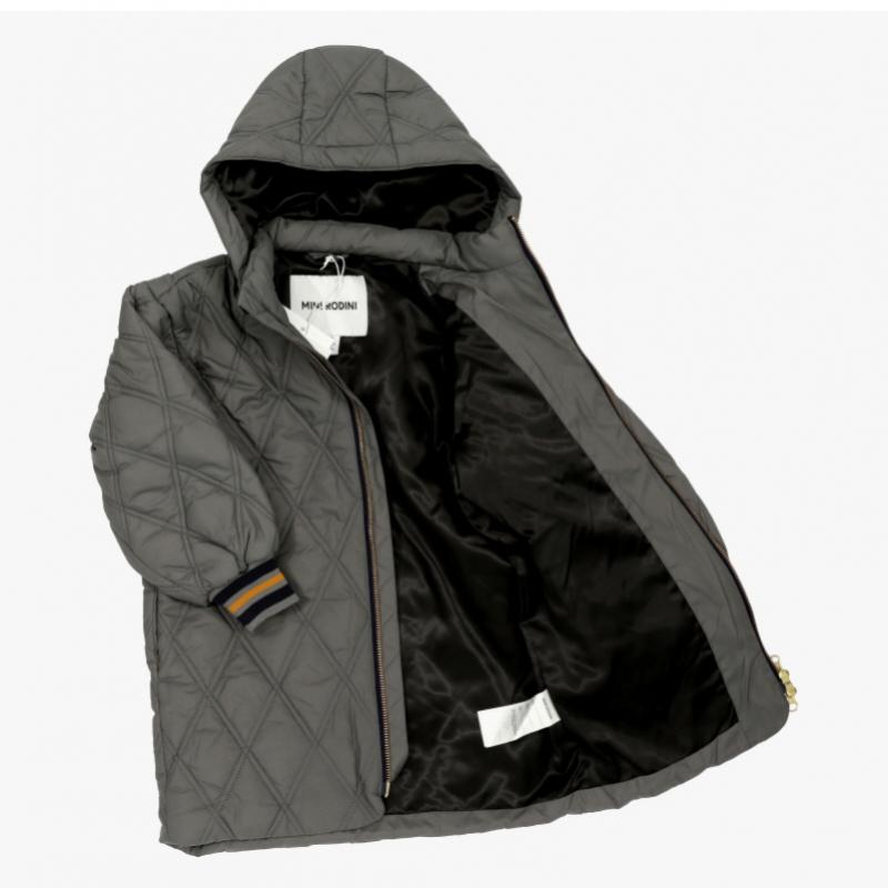 Mini Rodini Dino Patch Quilted Parka Kids Jacket 2571010397