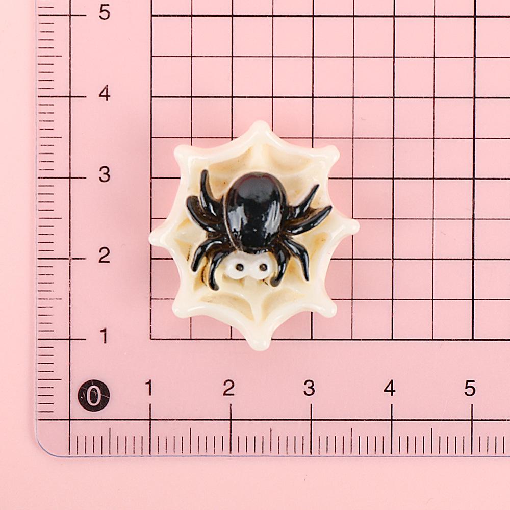 Handmade DIY Cartoon Pumpkin Lantern Hair Clip Resin Components