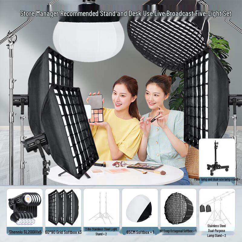 Godox SL200III Professional LED Softbox Fill Light Kit